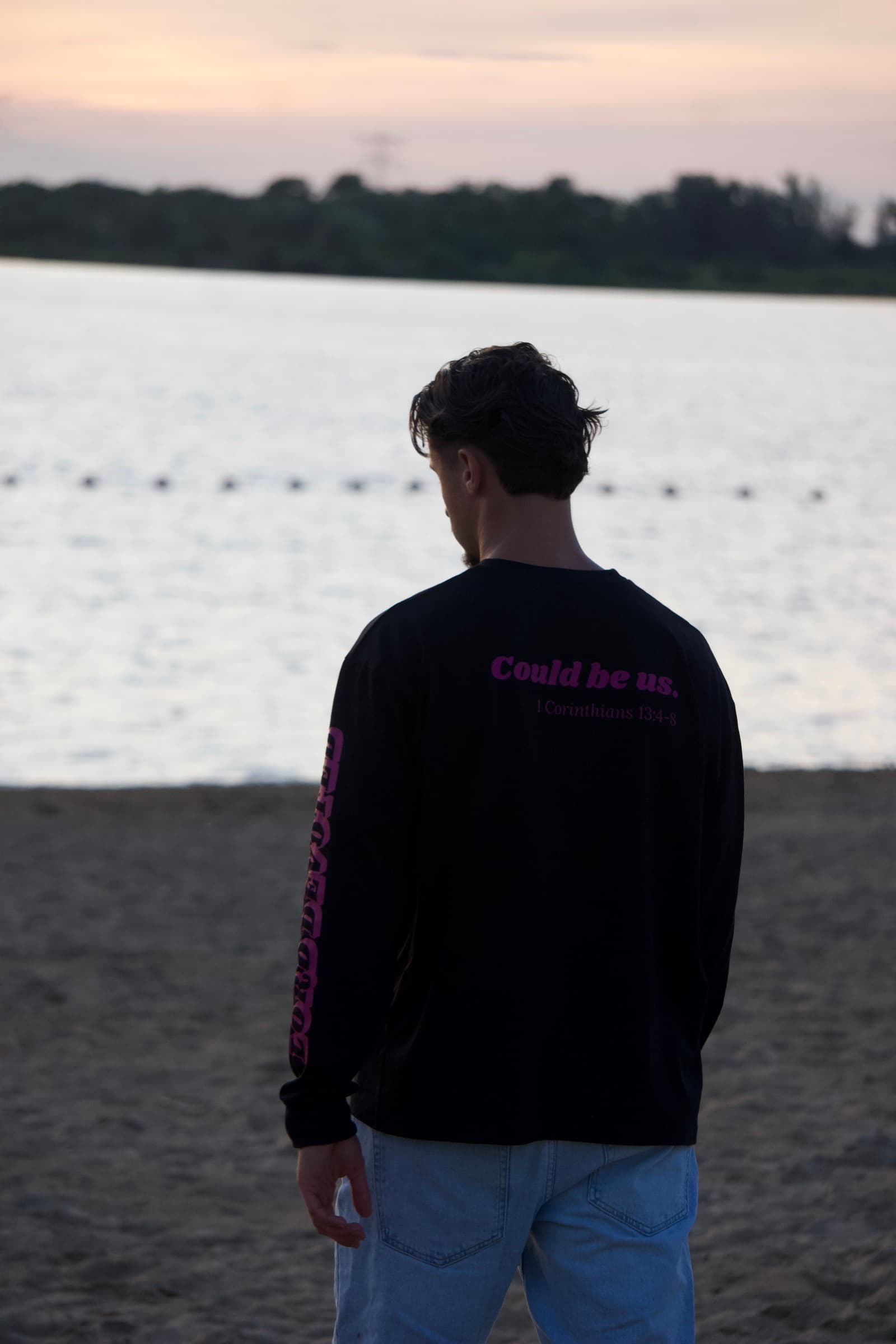Longsleeve "Could Be Us" — Black 2